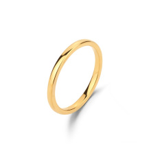 Damas de moda coreana Anillo de oro de tungsteno anillo de oro de tungsteno anillo de cola